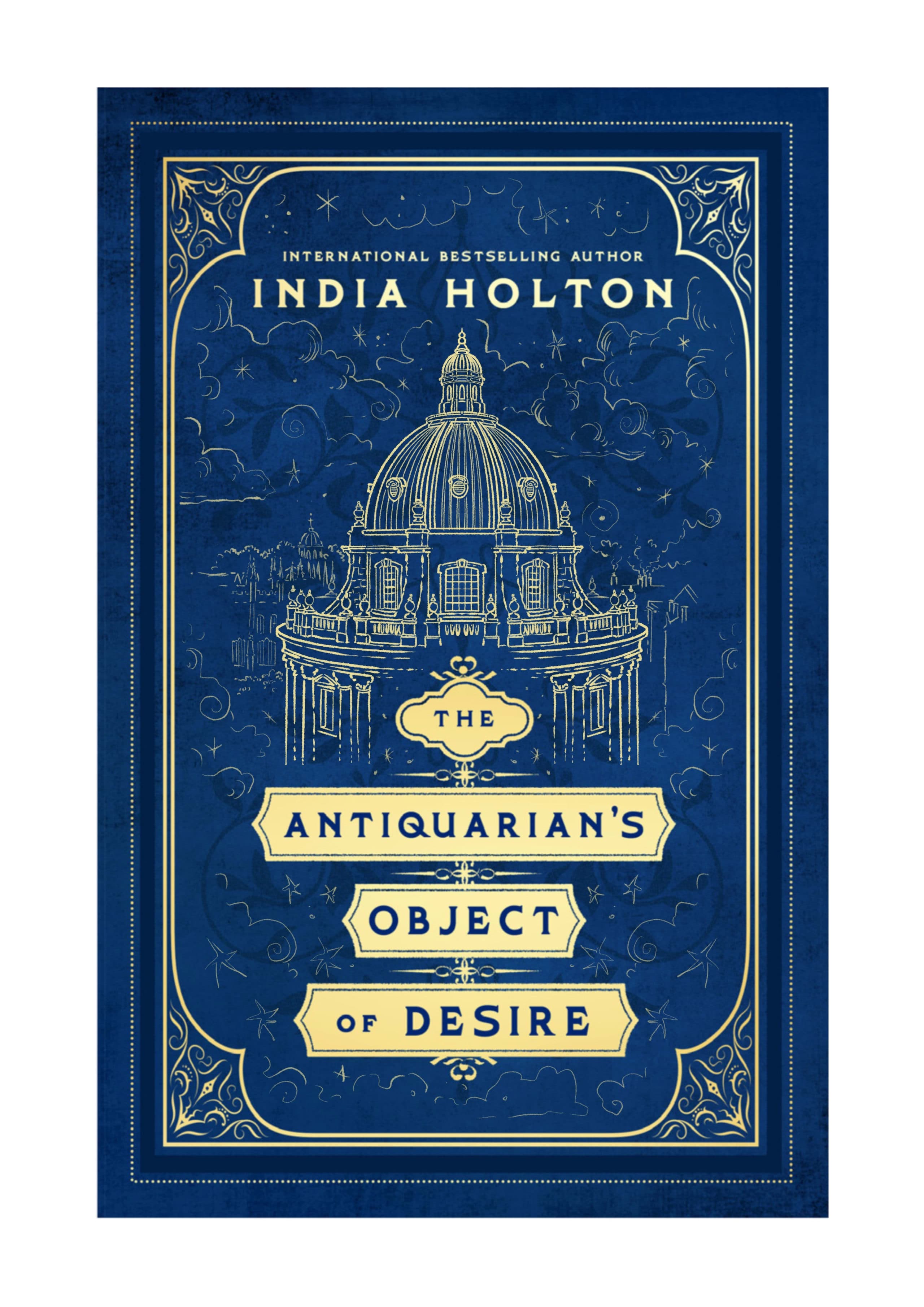 couverture illustrée pour The Antiquarian