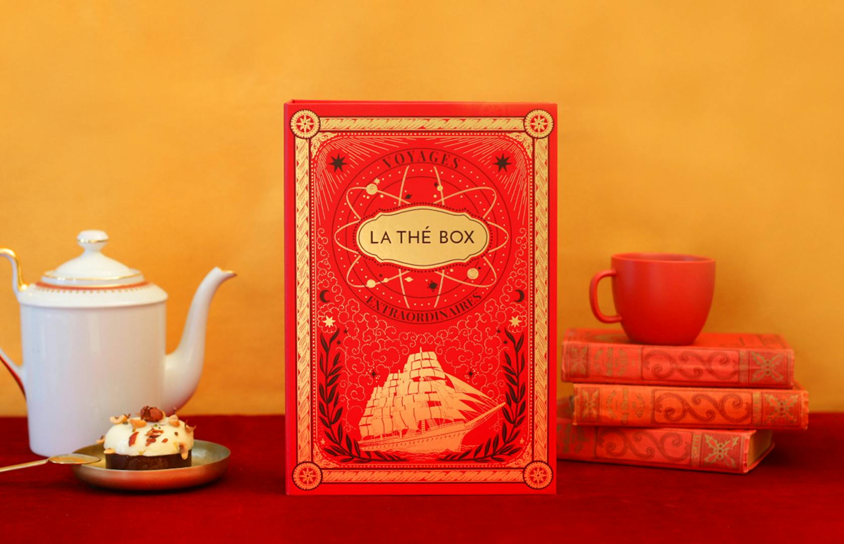Le salon de thé avec la thébox Jules Verne 